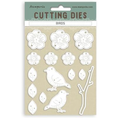 Stamperia Cutting Dies for Scrapbooking, Albums, Cards, Bullet Journals, and More, Create Decorations with Natural Elements, Perfect for Crafts and Gifting (A6) (Venice, City of Art Birds) Stamperia Cutting Dies for Scrapbooking, Albums, Cards, Bullet Journals, and More, Create Decorations with Natural Elements, Perfect for Crafts and Gifting (A6) (Venice, City of Art Birds)