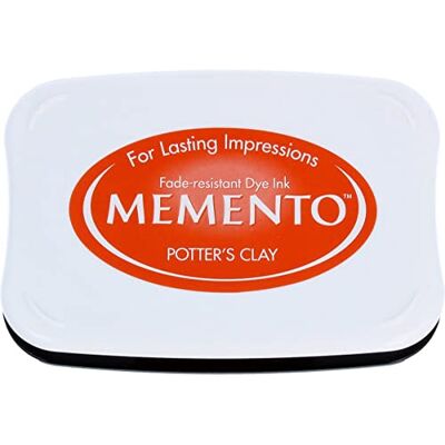 Tsukineko Memento Dye Ink Pad Potters Clay Tsukineko Memento Dye Ink Pad Potters Clay
