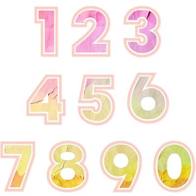 Sizzix Thinlits Die Set, This or That 2 inch Numbers by 49 and Market, 20 Cutting Dies Sizzix Thinlits Die Set, This or That 2 inch Numbers by 49 and Market, 20 Cutting Dies