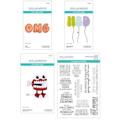 Spellbinders Aged to Perfection Dies and Stamp Bundle Spellbinders Aged to Perfection Dies and Stamp Bundle