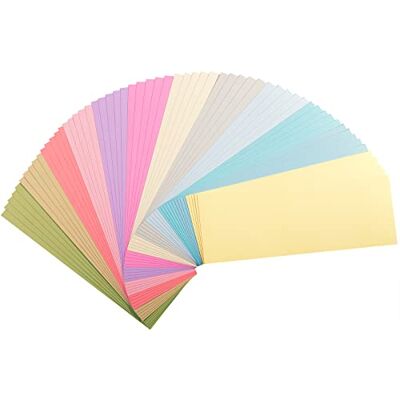 Florence Cardstock Smooth Multicoloured Coloured Card Making Supplies 4.5 x 12 inch Pastels 60 Sheets Coloured Paper for Scrapbooking, Card Making and Other Paper Crafts 216 GSM Florence Cardstock Smooth Multicoloured Coloured Card Making Supplies 4.5 x 12 inch Pastels 60 Sheets Coloured Paper for Scrapbooking, Card Making and Other Paper Crafts 216 GSM