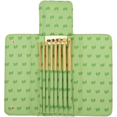Addi Click Hook Bamboo - Green - 19x11x2cm - Knitting Needles Addi Click Hook Bamboo - Green - 19x11x2cm - Knitting Needles