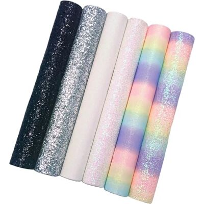 Fsviprx 6PCS Beads Ironing Paper with Rainbow Glitters Heat, 15x10 6PCS Colorful Beads Baking Sheets Safe for Childrens Art Activity and Holiday Decorations, Sturdy and Washable Fsviprx 6PCS Beads Ironing Paper with Rainbow Glitters Heat, 15x10 6PCS Colorful Beads Baking Sheets Safe for Childrens Art Activity and Holiday Decorations, Sturdy and Washable