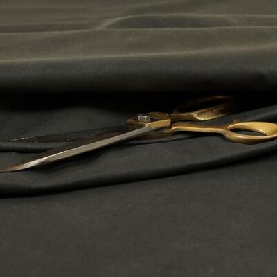 Redbrick Mill Fabrics Soft Durable Faux Suede Feel Leather Upholstery Fabric, Black Redbrick Mill Fabrics Soft Durable Faux Suede Feel Leather Upholstery Fabric, Black
