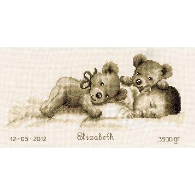 Vervaco Kindlein Cross Stitch Kit - Multicolor Vervaco Kindlein Cross Stitch Kit - Multicolor