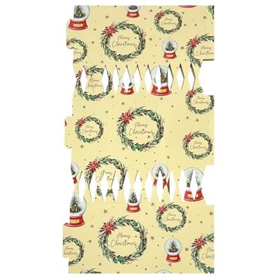 Simply Products 6pc Make and Fill Your Own Christmas Party Cracker Kit Festive Seasonal Cracker Craft DIY Kit (Wreath & Snow Globe) Simply Products 6pc Make and Fill Your Own Christmas Party Cracker Kit Festive Seasonal Cracker Craft DIY Kit (Wreath & Snow Globe)