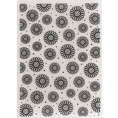 arriettycraft Floral Daisy Background Plastic Embossing Folders for Card Making Scrapbooking or Paper Crafts arriettycraft Floral Daisy Background Plastic Embossing Folders for Card Making Scrapbooking or Paper Crafts