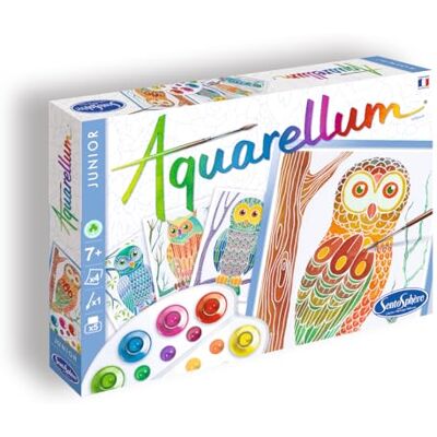 Sentosphère Aquarellum Junior Owls Sentosphère Aquarellum Junior Owls