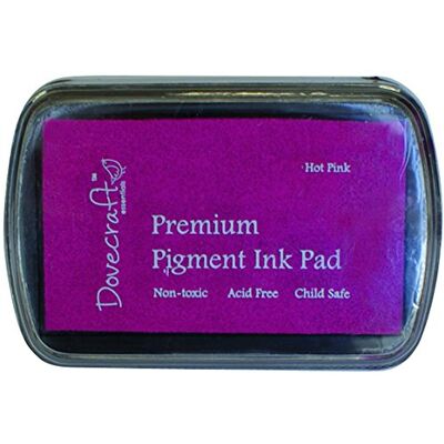 Dovecraft Pigment Ink Pad, Hot Pink Dovecraft Pigment Ink Pad, Hot Pink