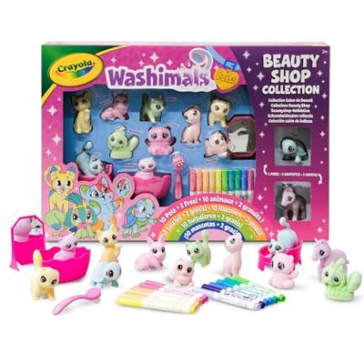 CRAYOLA Washimals Scribble Scrubbies Super Set (Beauty Shop) CRAYOLA Washimals Scribble Scrubbies Super Set (Beauty Shop)