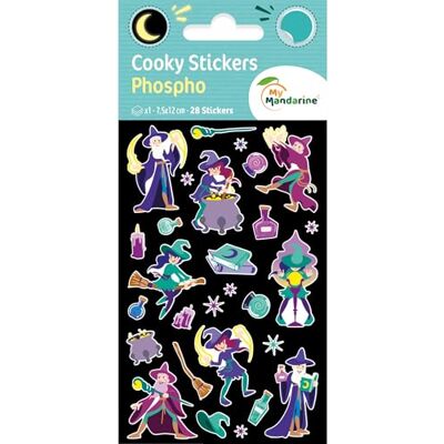 Maildor CY168Cpack Cooky 3D Stickers LOT of 10 Sheets 12x8 cm Phosphorescent 280 Stickers Magic Children's Creative and Leisure Activity DIY Maildor CY168Cpack Cooky 3D Stickers LOT of 10 Sheets 12x8 cm Phosphorescent 280 Stickers Magic Children's Creative and Leisure Activity DIY