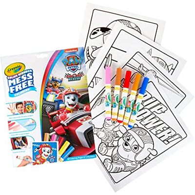 CRAYOLA Paw Patrol Color Wonder, Ready Race Rescue, Mess Free Coloring Pages & Markers, Gift CRAYOLA Paw Patrol Color Wonder, Ready Race Rescue, Mess Free Coloring Pages & Markers, Gift