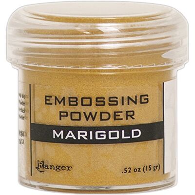 Ranger Marigold Metallic Embossing Powder, Synthetic Material, Yellow, 4.4450000000000003 x 4.4450000000000003 x 4.4450000000000003 cm Ranger Marigold Metallic Embossing Powder, Synthetic Material, Yellow, 4.4450000000000003 x 4.4450000000000003 x 4.4450000000000003 cm