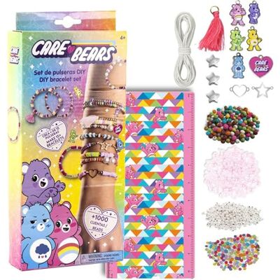 CERDÁ LIFE'S LITTLE MOMENTS Care Bears DIY Bracelet Set Beads Kit for Charm Bracelets, Charms and Elastic Bracelets Over 1000 Pieces for Creative Kids Jewelry Making CERDÁ LIFE'S LITTLE MOMENTS Care Bears DIY Bracelet Set Beads Kit for Charm Bracelets, Charms and Elastic Bracelets Over 1000 Pieces for Creative Kids Jewelry Making