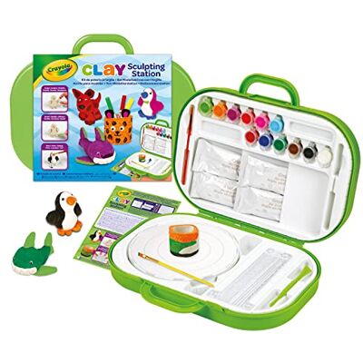 CRAYOLA Create & Model with Clay, Creative Activity and Gift for Children, from 6 Years, 04-2918 CRAYOLA Create & Model with Clay, Creative Activity and Gift for Children, from 6 Years, 04-2918
