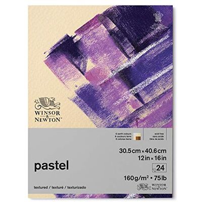 Winsor & Newton Pastel Paper, Earth Colours, 30,5x40,6 cm-24 Blatt Pastellpapier-Erdfarben Winsor & Newton Pastel Paper, Earth Colours, 30,5x40,6 cm-24 Blatt Pastellpapier-Erdfarben