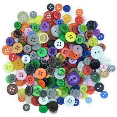 celloexpress Pack of 250g TINY MIX Mixed Tiny Sizes and Colours of Various Round Plain Buttons for Sewing and Crafting celloexpress Pack of 250g TINY MIX Mixed Tiny Sizes and Colours of Various Round Plain Buttons for Sewing and Crafting