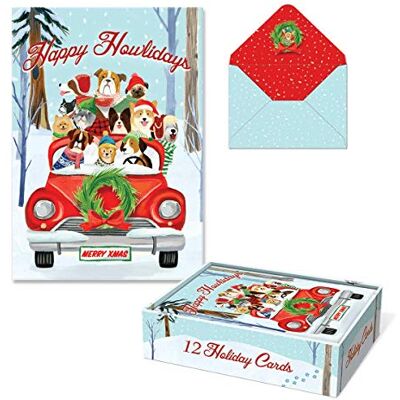 Molly & Rex Holiday Card Stock (31934) Molly & Rex Holiday Card Stock (31934)