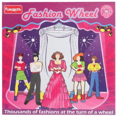 Funskool 2889758100 Creative Fashion Wheel Dial a Design Art Set Funskool 2889758100 Creative Fashion Wheel Dial a Design Art Set
