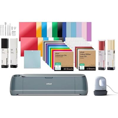 Cricut Maker™ 4 Ultimate 2026 Bundle, Smart Cutting Machine, Professional DIY Vinyl Cutter and Die Cutting Machine for Fabric, Leather, Vinyl and Many More Materials Cricut Maker™ 4 Ultimate 2026 Bundle, Smart Cutting Machine, Professional DIY Vinyl Cutter and Die Cutting Machine for Fabric, Leather, Vinyl and Many More Materials