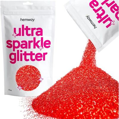 Hemway - Glitter Ultra Sparkle - Red - Glitter Hemway - Glitter Ultra Sparkle - Red - Glitter