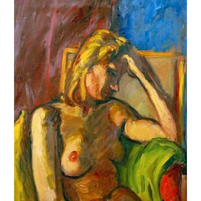 DTAUPREB Paint by Numbers for Adults Seated Female Painting by Number Kit, Brushes, Acrylic Pigment, On Canvas DTAUPREB Paint by Numbers for Adults Seated Female Painting by Number Kit, Brushes, Acrylic Pigment, On Canvas