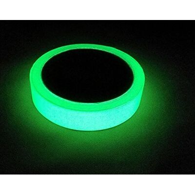 Gebildet Glow in The Dark Self-Adhesive Tape, Green Light Luminous Tape Sticker, 16.4 ft x 0.8 inch (5m x 2cm): Waterproof, Removable, Durable, Wearable, Stable, Safety Gebildet Glow in The Dark Self-Adhesive Tape, Green Light Luminous Tape Sticker, 16.4 ft x 0.8 inch (5m x 2cm): Waterproof, Removable, Durable, Wearable, Stable, Safety