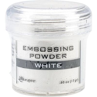 Ranger White -Embossing Powder, Acrylic, Multicolour,4.44x4.444x4.444 cm Ranger White -Embossing Powder, Acrylic, Multicolour,4.44x4.444x4.444 cm