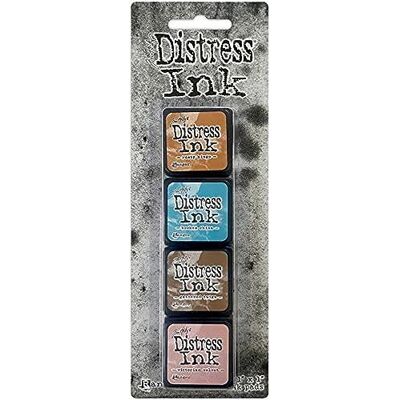 Ranger Distress Tim Holtz Mini Ink Pads Kit 6, 70 x 23 mm Ranger Distress Tim Holtz Mini Ink Pads Kit 6, 70 x 23 mm