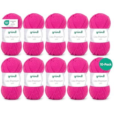 Gründl Lisa Premium Uni Yarn - Yarn Gründl Lisa Premium Uni Yarn - Yarn
