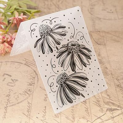 HGSALK 3pcs Daisy Flowers Background Pattern Plastic Embossing Folder, 3D Textured Impressions Floral Background Embossing Folder Template for Card Making Scrapbooking Paper Craft Album Stamps DIY Décor HGSALK 3pcs Daisy Flowers Background Pattern Plastic Embossing Folder, 3D Textured Impressions Floral Background Embossing Folder Template for Card Making Scrapbooking Paper Craft Album Stamps DIY Décor