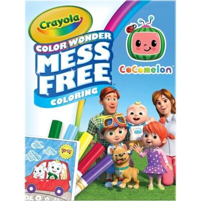 Crayola - Color Wonder Cocomelon - Mess Free - Coloring Crayola - Color Wonder Cocomelon - Mess Free - Coloring