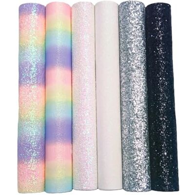Fsviprx 6PCS Beads Ironing Paper with Rainbow Glitters Heat, 30x20 6PCS Colorful Beads Baking Sheets Safe for Childrens Art Activity and Holiday Decorations, Sturdy and Washable Fsviprx 6PCS Beads Ironing Paper with Rainbow Glitters Heat, 30x20 6PCS Colorful Beads Baking Sheets Safe for Childrens Art Activity and Holiday Decorations, Sturdy and Washable
