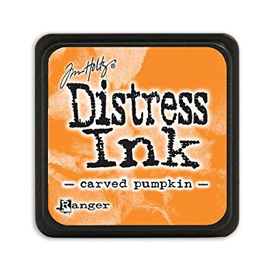 Ranger Carved Pumpkin Distress Mini Ink Pad, Orange Ranger Carved Pumpkin Distress Mini Ink Pad, Orange