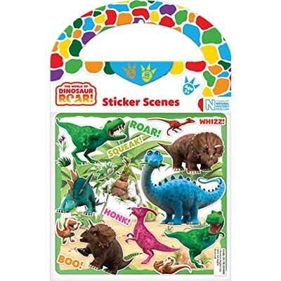 Paper Projects Dinosaur Roar! Sticker Scene Activity Set Includes 6 Scenes and around 50 Stickers Paper Projects Dinosaur Roar! Sticker Scene Activity Set Includes 6 Scenes and around 50 Stickers
