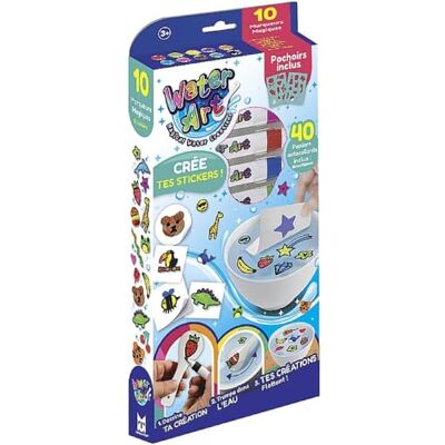 SilverLit Bring Your Drawings to Life with Water Art Kit with Stickers-Hobbies and Crafts, 54019, Multi-Coloured SilverLit Bring Your Drawings to Life with Water Art Kit with Stickers-Hobbies and Crafts, 54019, Multi-Coloured