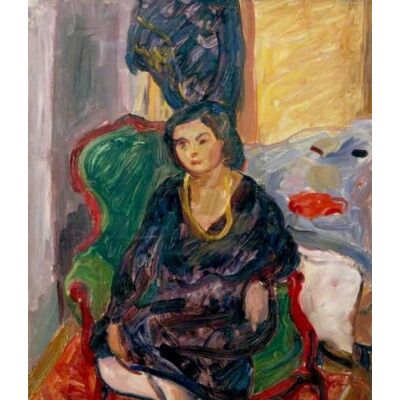 DTAUPREB Paint by Numbers for Adults Model in A Green Chair Painting by Number Kit, Brushes, Acrylic Pigment, On Canvas DTAUPREB Paint by Numbers for Adults Model in A Green Chair Painting by Number Kit, Brushes, Acrylic Pigment, On Canvas