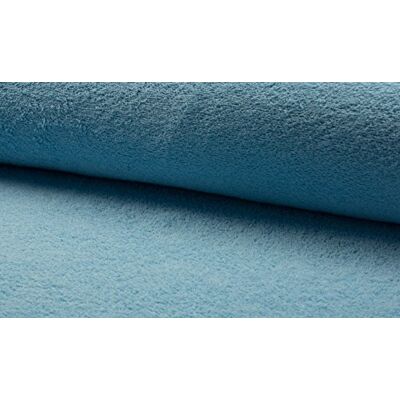 CRS Blue Cotton Terry Fabric - Double-sided, Cut to Length - Fabric CRS Blue Cotton Terry Fabric - Double-sided, Cut to Length - Fabric