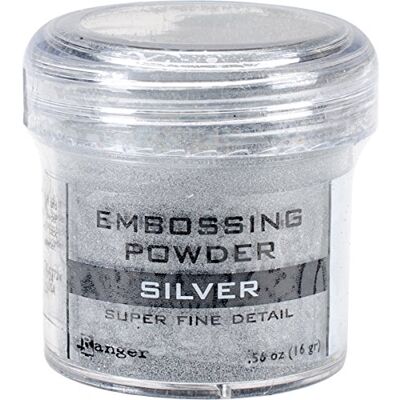 Ranger Sf Silver -Embossing Powder, Acrylic, Multicolour Ranger Sf Silver -Embossing Powder, Acrylic, Multicolour