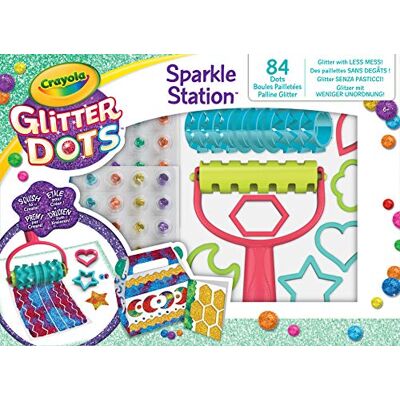 CRAYOLA Glitter Dots Sparkle Station CRAYOLA Glitter Dots Sparkle Station