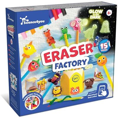 Science4you Maak je Eigen Gummen STEM Speelgoed Kinderen 6+ – Dierenfiguren, Glow in The Dark Gummen, Knutselset, Schoolspullen, Verjaardagscadeau Jongens Meisjes 5 6 7+ Science4you Maak je Eigen Gummen STEM Speelgoed Kinderen 6+ – Dierenfiguren, Glow in The Dark Gummen, Knutselset, Schoolspullen, Verjaardagscadeau Jongens Meisjes 5 6 7+