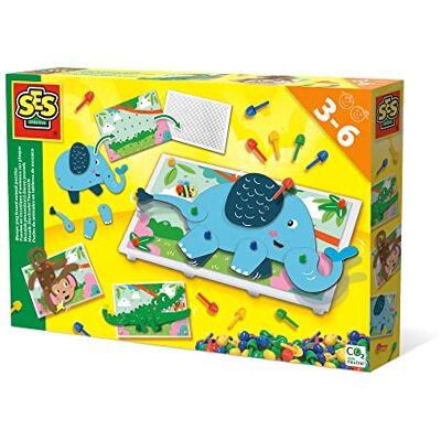 Creative Labs 14890 Mosaic Peg Board Animal Puzzles Creative Labs 14890 Mosaic Peg Board Animal Puzzles