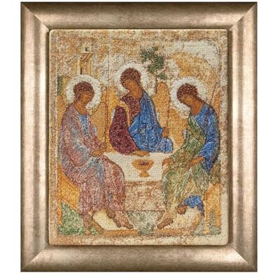 Thea GOUVERNEUR SINCE 1959 Thea Gouverneur Counted Cross Stitch Kit The Holy Trinity Aida 18 Count Embroidery Kits for Adults Crafts DMC Embroidery Threads and Other Cross Stitch Supplies Included 570A Thea GOUVERNEUR SINCE 1959 Thea Gouverneur Counted Cross Stitch Kit The Holy Trinity Aida 18 Count Embroidery Kits for Adults Crafts DMC Embroidery Threads and Other Cross Stitch Supplies Included 570A