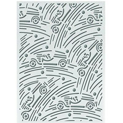 Ultimate Crafts Swingers Embossing Folder, Transparent, 5 x 7-Inch Ultimate Crafts Swingers Embossing Folder, Transparent, 5 x 7-Inch