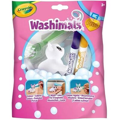 CRAYOLA Washimals Pets Series 2 Assorted Animal Markers (1 Envelope), 105508, Plastic CRAYOLA Washimals Pets Series 2 Assorted Animal Markers (1 Envelope), 105508, Plastic
