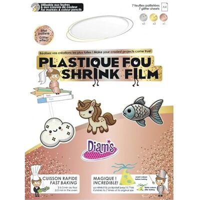 Diam's Crazy Plastic, Glitter, Moyen Diam's Crazy Plastic, Glitter, Moyen