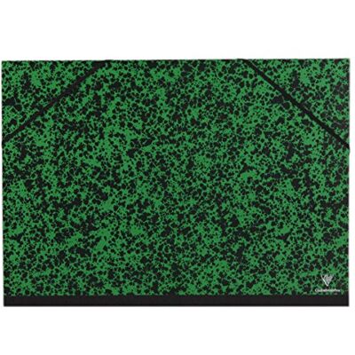 Clairefontaine Ref 93242C Annonay Art Folder A3+ Size, Elastic Strap Closure, 30mm Spine, White Paper Lining, Acid Free Suitable for Transporting Artwork Clairefontaine Ref 93242C Annonay Art Folder A3+ Size, Elastic Strap Closure, 30mm Spine, White Paper Lining, Acid Free Suitable for Transporting Artwork
