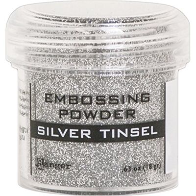 Ranger Embossing Powder, Embossing Powder, Silver, 4.4450000000000003 x 4.4450000000000003 x 4.4450000000000003 cm Ranger Embossing Powder, Embossing Powder, Silver, 4.4450000000000003 x 4.4450000000000003 x 4.4450000000000003 cm