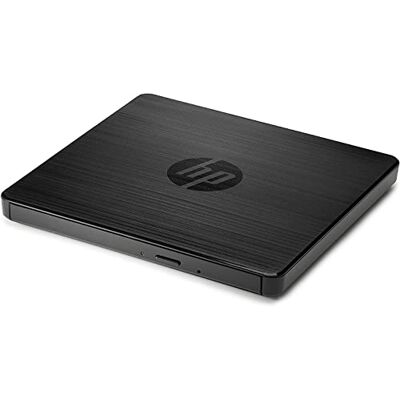 HP USB External DVDRW Drive Compact 8x DVD and 24x CD Double-Layer Recording Capability Windows and macOS Compatible Black HP USB External DVDRW Drive Compact 8x DVD and 24x CD Double-Layer Recording Capability Windows and macOS Compatible Black