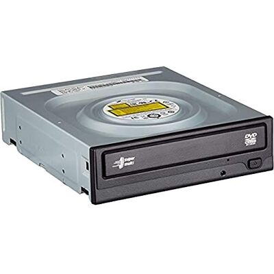 Hitachi -LG GH24 Internal DVD Drive, DVD-RW CD-RW ROM Rewriter for Laptop/Desktop PC, Windows 10 Compatible, M-Disc Support, 24x Write Speed (Bare Drive) Black Hitachi -LG GH24 Internal DVD Drive, DVD-RW CD-RW ROM Rewriter for Laptop/Desktop PC, Windows 10 Compatible, M-Disc Support, 24x Write Speed (Bare Drive) Black